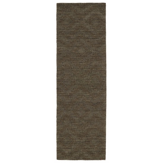 Kaleen Imprints Modern Collection IPM04-40 Chocolate Area Rug 3'6" x 5'6"