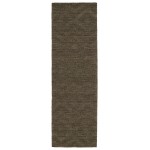 Kaleen Imprints Modern Collection IPM04-40 Chocolate Area Rug 9'6" x 13'6"
