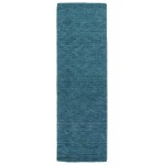 Kaleen Imprints Modern Collection Dark Turquoise Area Rug 3'6" x 5'6"