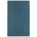 Kaleen Imprints Modern Collection Dark Turquoise Area Rug 8' x 11'