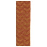 Kaleen Imprints Modern Collection Dark Paprika Runner 2'6" x 8'