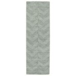 Kaleen Imprints Modern Collection Light Spa Runner 2'6" x 8'