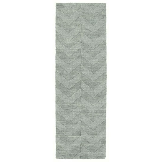 Kaleen Imprints Modern Collection Light Spa Runner 2'6" x 8'