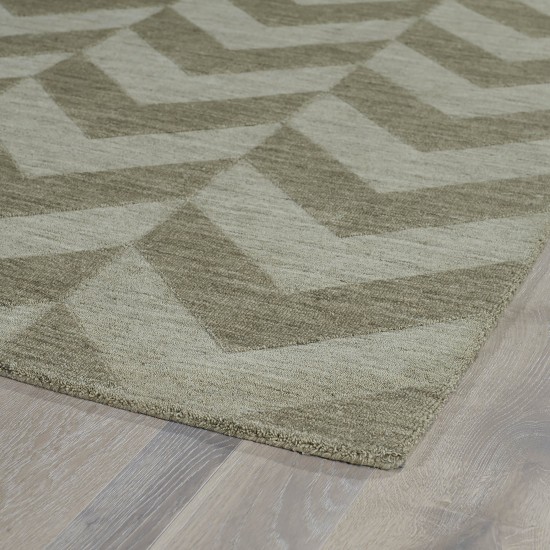 Kaleen Imprints Modern Collection IPM05-82 Lightbrown Throw Rug 2' x 3'