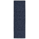 Kaleen Imprints Modern Collection IPM06-22 Navy Area Rug 3'6" x 5'6"