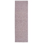 Kaleen Imprints Modern Collection Light Lilac Throw Rug 2' x 3'