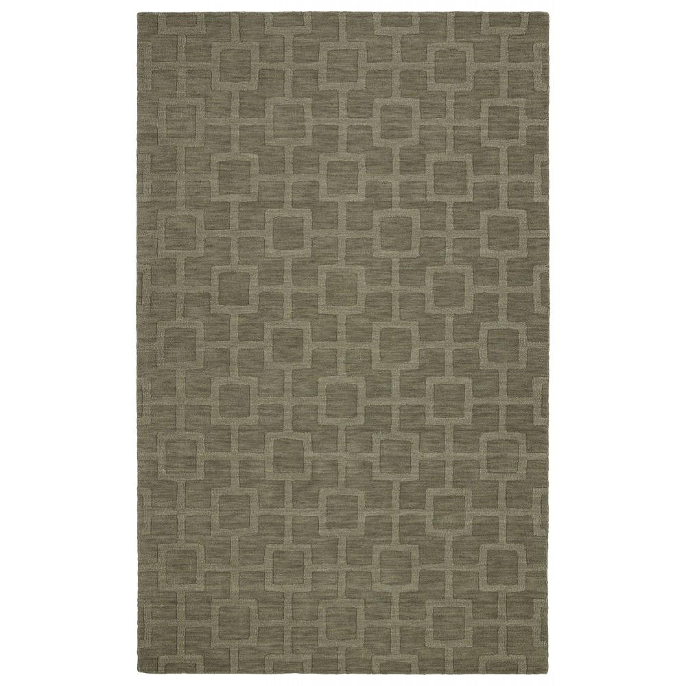 Kaleen Imprints Modern Collection Dark Taupe Throw Rug 2' x 3'