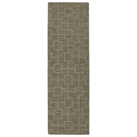 Kaleen Imprints Modern Collection Dark Taupe Throw Rug 2' x 3'