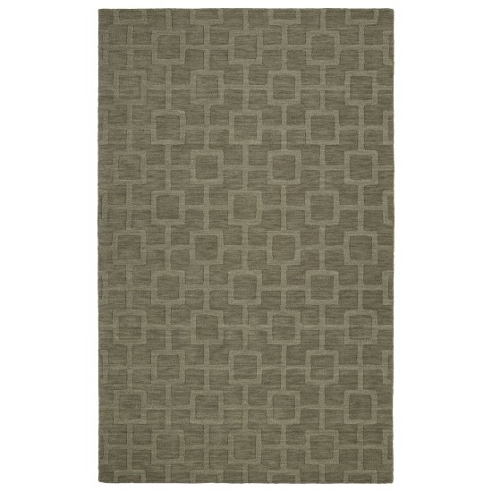 Kaleen Imprints Modern Collection Dark Taupe Area Rug 3'6" x 5'6"