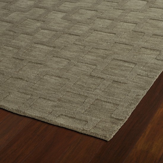 Kaleen Imprints Modern Collection Dark Taupe Area Rug 5' x 8'