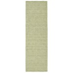 Kaleen Imprints Modern Collection Light Celery Runner 2'6" x 8'