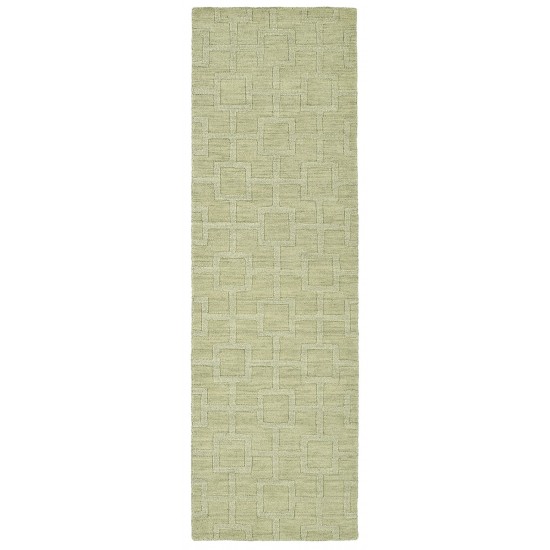 Kaleen Imprints Modern Collection Light Celery Area Rug 3'6" x 5'6"