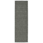 Kaleen Imprints Modern Collection Dark Charcoal Runner 2'6" x 8'