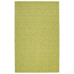 Kaleen Imprints Modern Collection Bright Wasabi Area Rug 8' x 11'