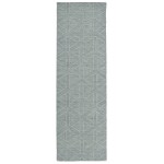 Kaleen Imprints Modern Collection Light Light Blue Throw Rug 2' x 3'