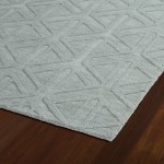 Kaleen Imprints Modern Collection Light Light Blue Area Rug 5' x 8'