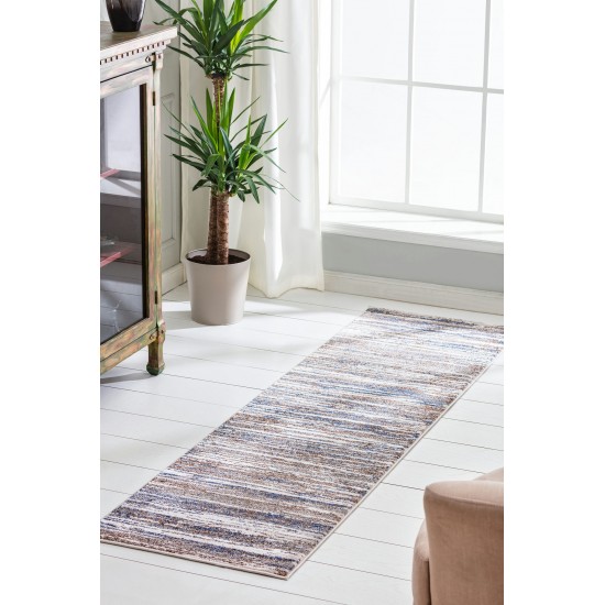 Kaleen Kent Collection Light Grey Area Rug 7'5" x 7'5"