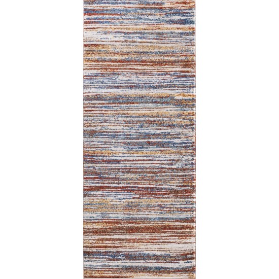 Kaleen Kent Collection KNT01-86 Multi Area Rug 5'3" x 7'3"