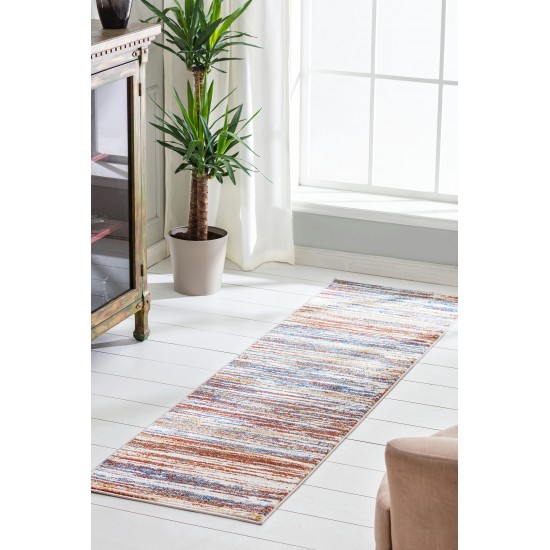 Kaleen Kent Collection KNT01-86 Multi Area Rug 5'3" x 7'3"