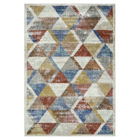 Kaleen Kent Collection KNT02-86 Multi Area Rug 5'3" x 7'3"