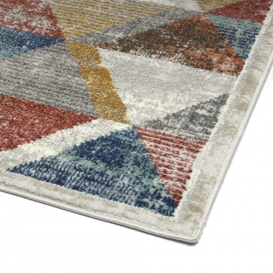 Kaleen Kent Collection KNT02-86 Multi Area Rug 5'3" x 7'3"