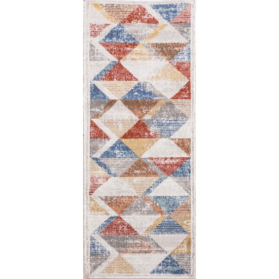 Kaleen Kent Collection KNT02-86 Multi Area Rug 7'10" x 10'