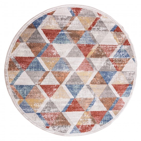 Kaleen Kent Collection KNT02-86 Multi Area Rug 7'10" x 10'