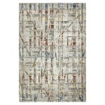 Kaleen Kent Collection Multi Ivory Area Rug 5'3" x 7'3"