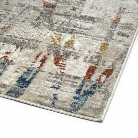 Kaleen Kent Collection Multi Ivory Area Rug 5'3" x 7'3"