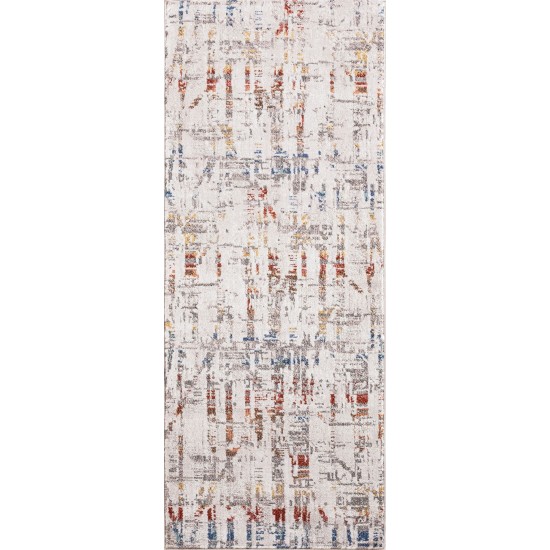 Kaleen Kent Collection Multi Ivory Area Rug 5'3" x 7'3"