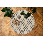 Kaleen Komon Collection KMN02-01 Ivory Area Rug 7'10" x 9'11"