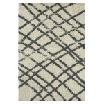 Kaleen Komon Collection KMN03-01 Ivory Throw Rug 2'11" x 4'11"