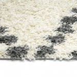 Kaleen Komon Collection KMN04-01 Ivory Throw Rug 2'11" x 4'11"