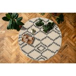 Kaleen Komon Collection KMN04-01 Ivory Area Rug 7'10" x 9'11"