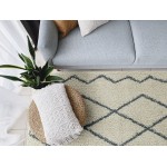 Kaleen Komon Collection KMN05-01 Ivory Area Rug 5' x 7'