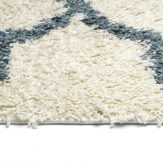 Kaleen Komon Collection KMN07-01 Ivory Throw Rug 2'11" x 4'11"