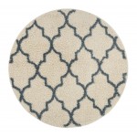 Kaleen Komon Collection KMN07-01 Ivory Throw Rug 2'11" x 4'11"