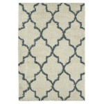 Kaleen Komon Collection KMN07-01 Ivory Area Rug 5' x 7'