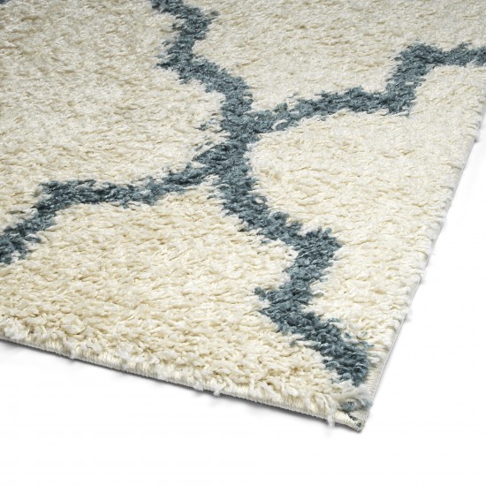 Kaleen Komon Collection KMN07-01 Ivory Area Rug 5' x 7'