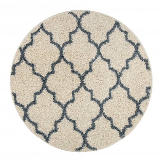 Kaleen Komon Collection KMN07-01 Ivory Area Rug 5' x 7'