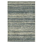 Kaleen Komon Collection Light Denim Throw Rug 2'11" x 4'11"