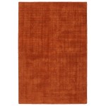 Kaleen Lauderdale Collection Bright Rust Throw Rug 2' x 3'