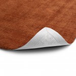 Kaleen Lauderdale Collection Bright Rust Throw Rug 2' x 3'