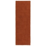 Kaleen Lauderdale Collection Bright Rust Throw Rug 2' x 3'