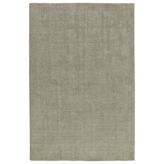 Kaleen Lauderdale Collection Light Graphite Throw Rug 2' x 3'