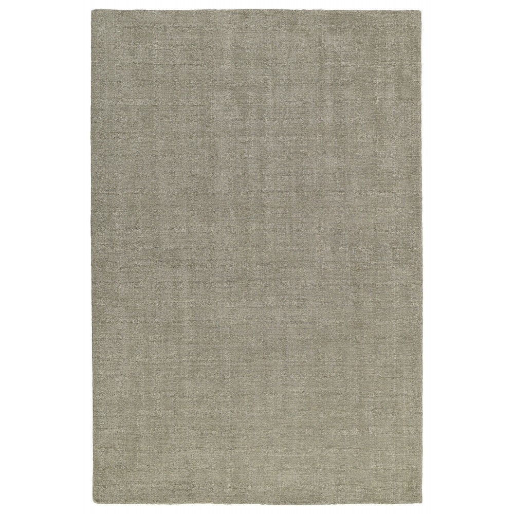 Kaleen Lauderdale Collection Light Graphite Throw Rug 2' x 3'