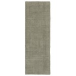 Kaleen Lauderdale Collection Light Graphite Throw Rug 2' x 3'