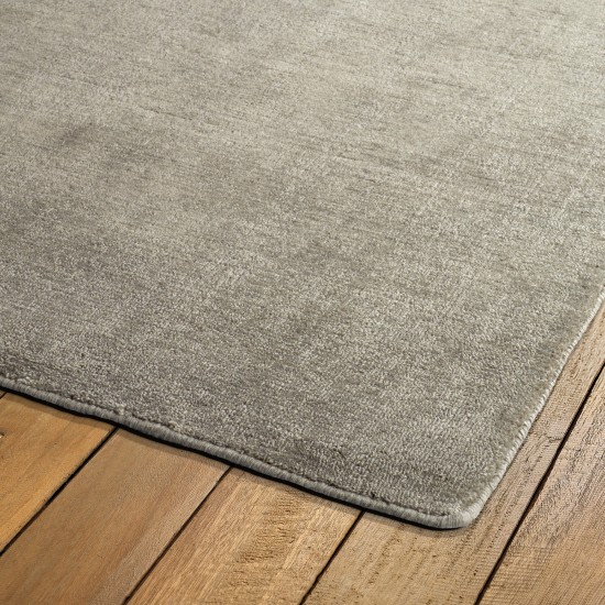 Kaleen Lauderdale Collection Light Graphite Runner 2' x 6'