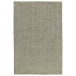 Kaleen Lauderdale Collection Light Graphite Area Rug 3'6" x 5'6"