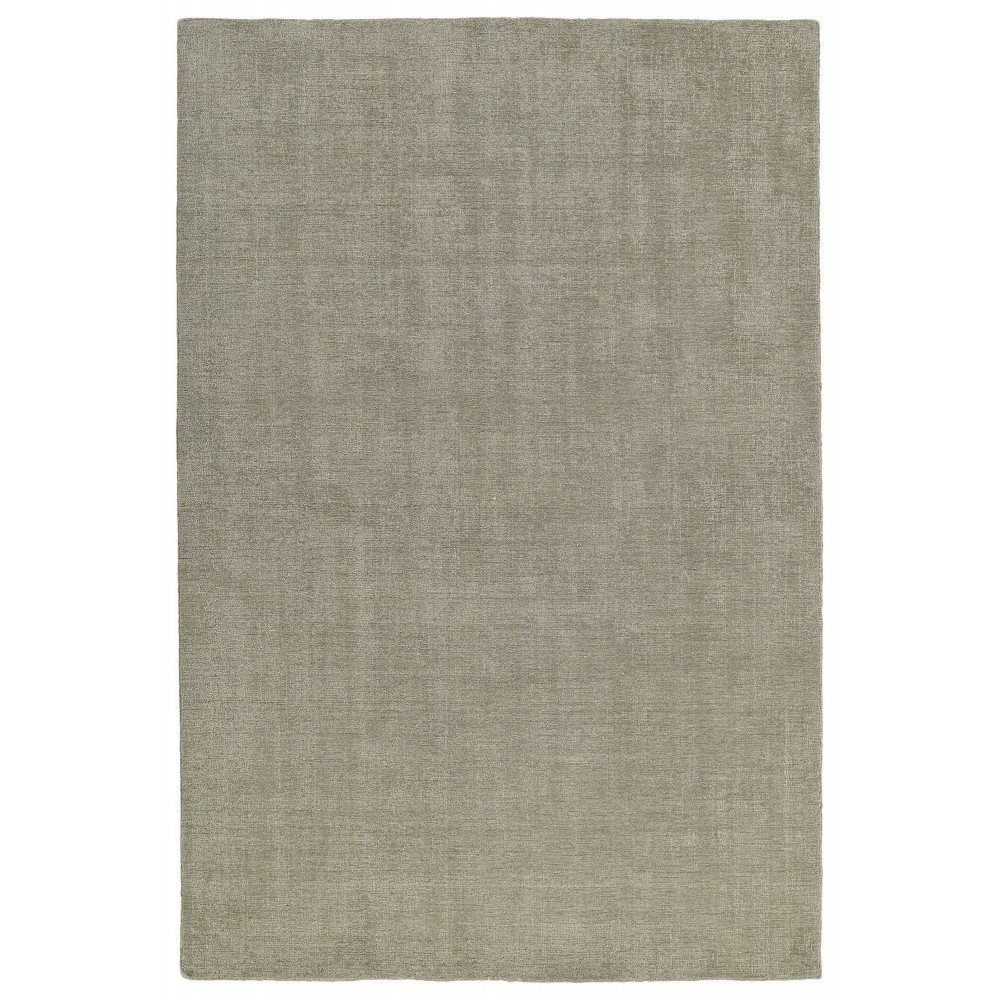 Kaleen Lauderdale Collection Light Graphite Area Rug 3'6" x 5'6"